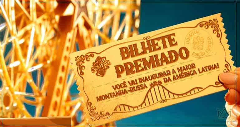 Bilhete Premiado | Tablete Dreams da Cacau Show