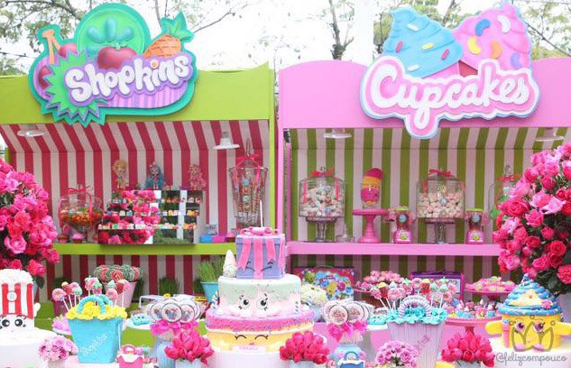 Festa Infantil Shopkins