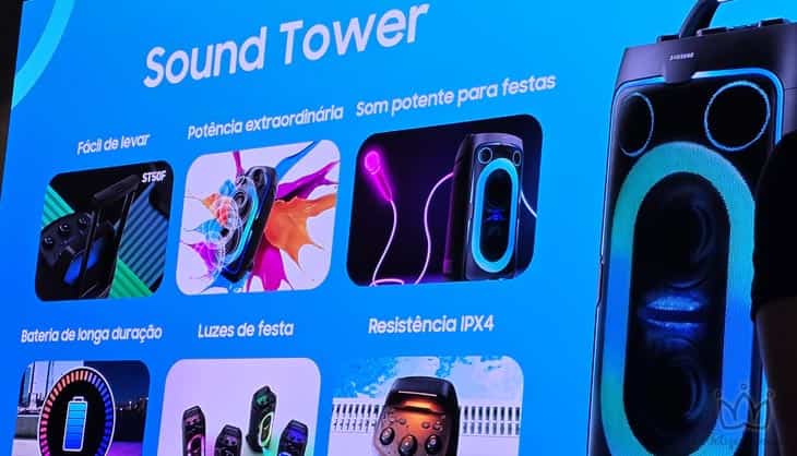 Samsung lança Sound Tower