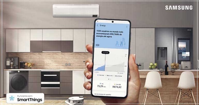 Conheça o SmartThings Energy novo aplicativo da Samsung