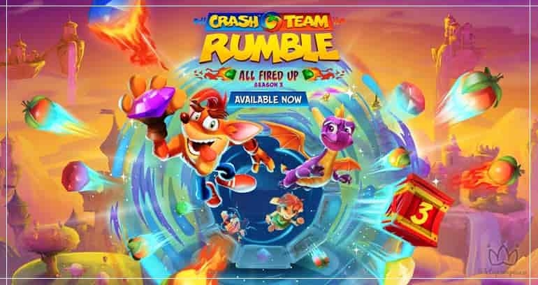 Spyro e Elora chegam em Crash Team Rumble na Temporada 3 | GAMES