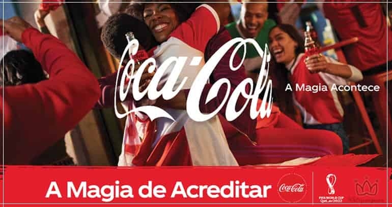 COCA-COLA PRESENTE EM MAIS UMA COPA DO MUNDO