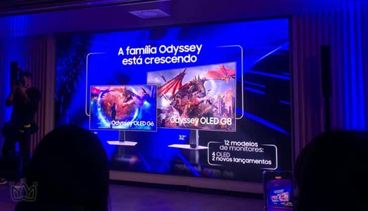 Samsung lança novos monitores Odyssey OLED | Conheça o G6 e G8