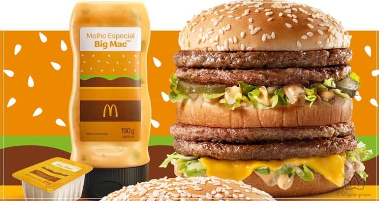 Molho especial do Big Mac em Casa