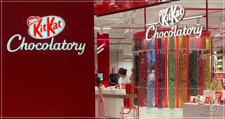 KITKAT CHOCOLATORY INAUGURA LOJA NO SHOPPING MORUMBI