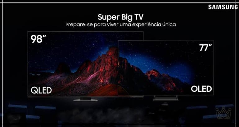 Samsung abre pré-registro para o lançamento das Super Big TVs no Brasil