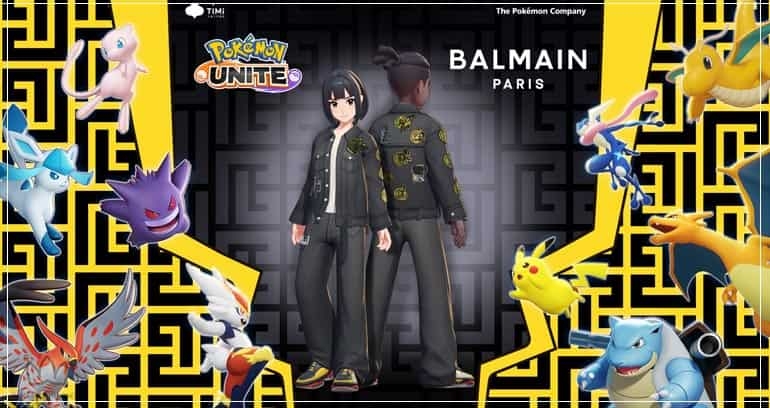 POKÉMON + BALMAIN | A MODA NO JOGO