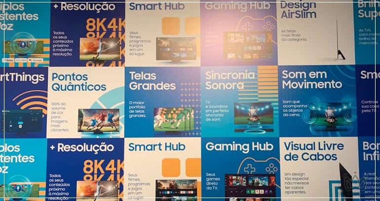 Samsung anuncia portfólio completo de TVs com foco na Copa do Mundo