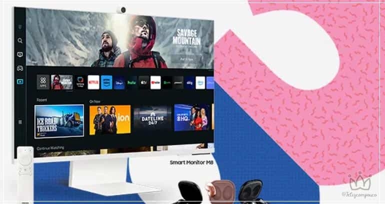 Samsung lança novos modelos do Smart Monitor M8 e M5