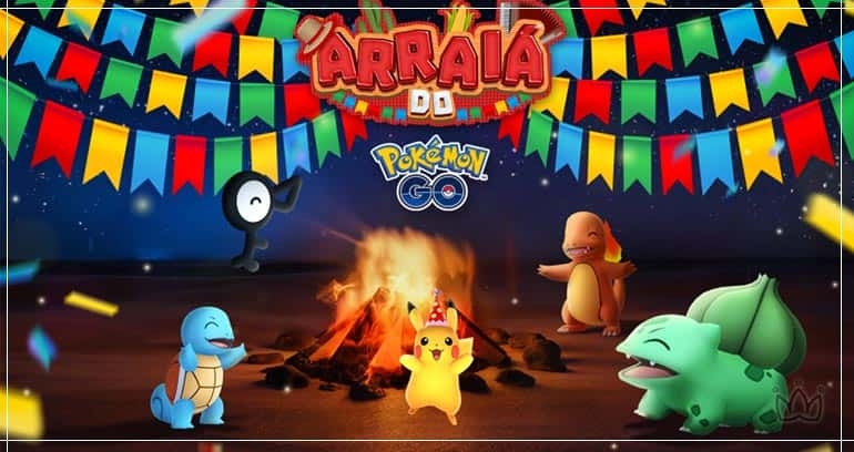 Primeiro Arraiá do Pokémon Go! já está rolando