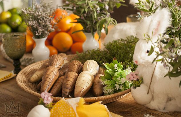 Ideias de Mesas Decoradas para a Páscoa