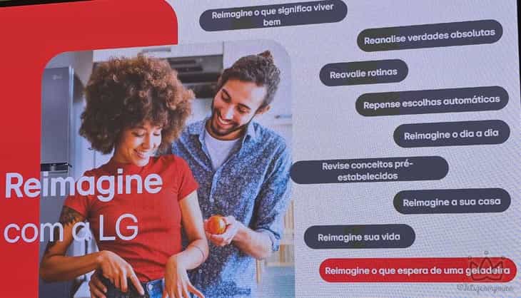 Reimagine com LG | Geladeiras unem tecnologia e inspiração