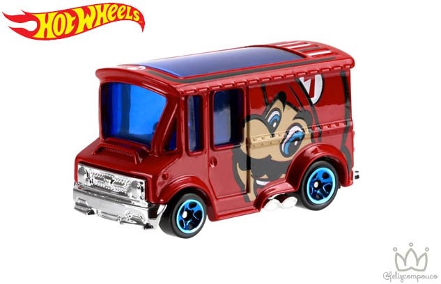 Hot Wheels lança carrinhos com os personagens do jogo Mario Bros
