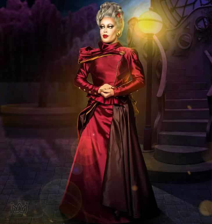 Gloria Groove transforma-se em Madame Morrible de Wicked
