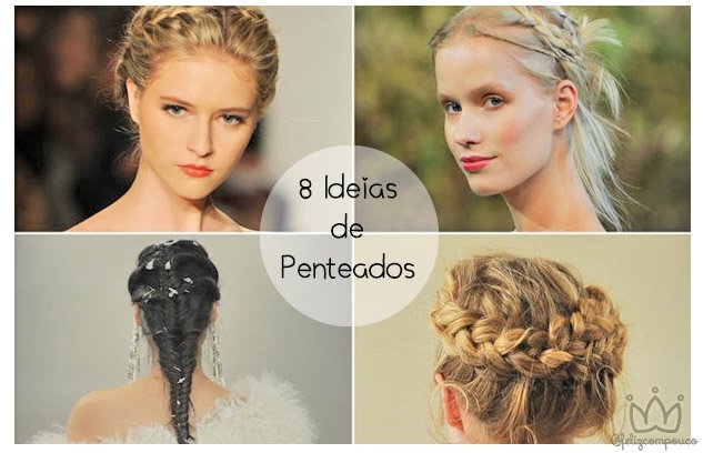 8 Ideias de Penteados para Noivas
