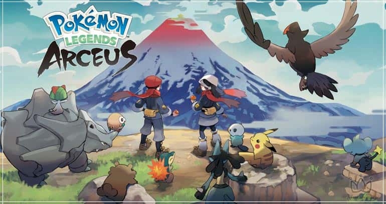 Confira as datas de Lançamento de Pokémon Legends: Arceus e outros