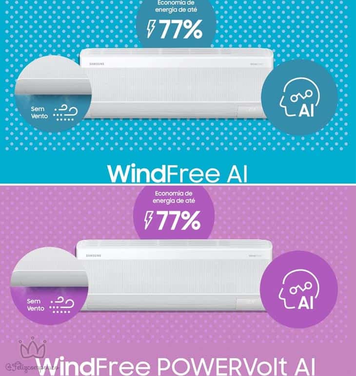 Novidades para o verão | Samsung lança ar-condicionado WindFree AI