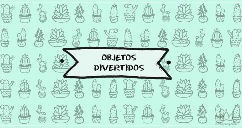 Objetos e Utensílios divertidos para compor a decoração de Casa