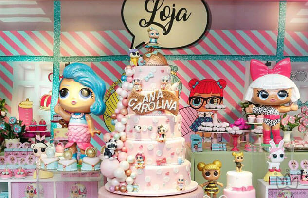 Lol Surprise como Tema de Festa Infantil
