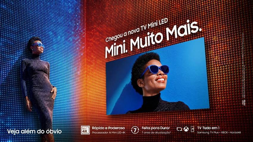Samsung lança TVs Mini LED | Ampliando experiência e entretenimento